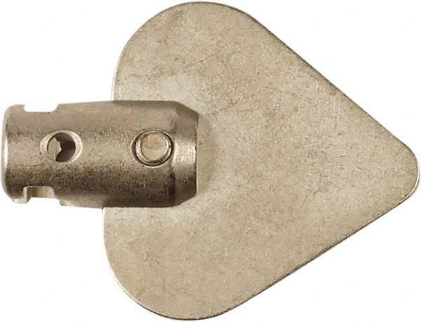 Milwaukee Tool - Drain Cleaning Machine Spade Cutter - For Use with Milwaukee Drain Cleaning Tools - Industrial Tool & Supply