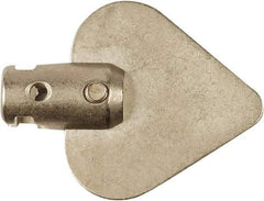 Milwaukee Tool - Drain Cleaning Machine Spade Cutter - For Use with Milwaukee Drain Cleaning Tools - Industrial Tool & Supply