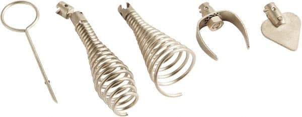 Milwaukee Tool - Drain Cleaning Machine Closet Auger Attachment - For Use with Milwaukee Drain Cleaning Tools - Industrial Tool & Supply