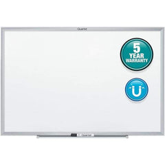 Quartet - 24" High x 36" Wide Magnetic Dry Erase Board - Steel, Includes Dry-Erase Marker & Mounting Kit - Industrial Tool & Supply