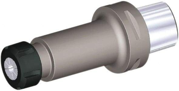 Kennametal - 5/64" to 13/16" Capacity, 100mm Projection, Taper Shank, ER32 Collet Chuck - 138mm OAL, 63mm Shank Diam - Exact Industrial Supply