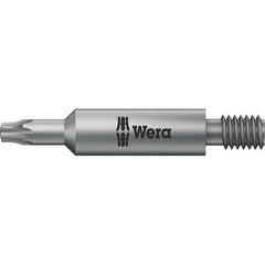 Wera - 1-3/4" Torx Bit - M5 Drive, 45mm OAL - Industrial Tool & Supply