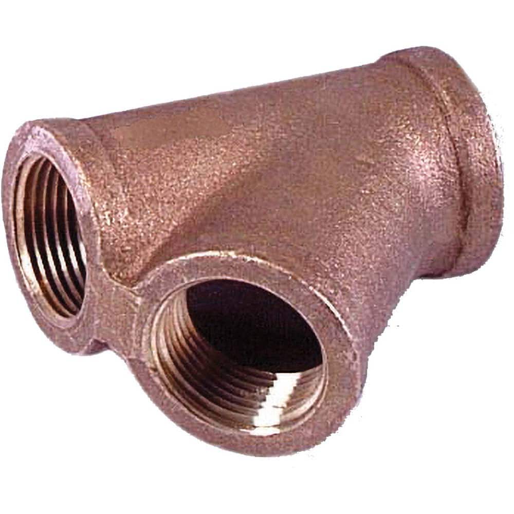 Merit Brass - Brass & Chrome Pipe Fittings Type: 45 Degree Y-Branch Fitting Size: 3/8 - Industrial Tool & Supply