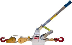 Maasdam - 8,000 Lb Lifting Capacity, 6' Lift Height, Puller Hoist - Made from Chain - Industrial Tool & Supply