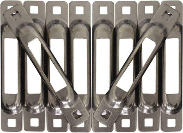 Snap-Loc - 1' Long x 2" Diam, Silver Tie Down Strap Kit - Industrial Tool & Supply