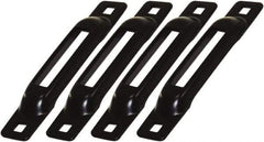Snap-Loc - 1' Long x 2" Diam, Black Tie Down Strap Kit - Industrial Tool & Supply