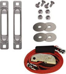 Snap-Loc - 8' Long x 2" Diam, Red Tie Down Strap Kit - Industrial Tool & Supply