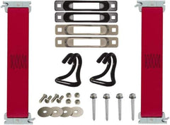 Snap-Loc - 1' Long x 2" Diam, Red Tie Down Strap Kit - Industrial Tool & Supply