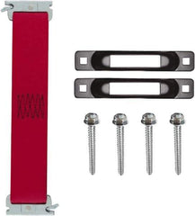 Snap-Loc - 1' Long x 2" Diam, Red Tie Down Strap Kit - Industrial Tool & Supply