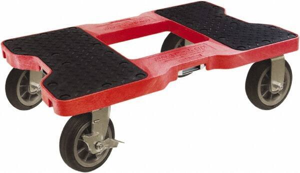Snap-Loc - 1,500 Lb Capacity Polyethylene Dolly - 32" Long x 20-1/2" Wide x 9-1/2" High - Industrial Tool & Supply