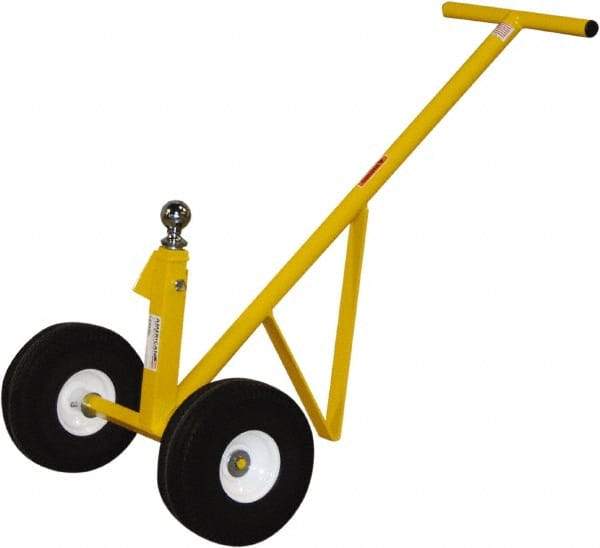 Snap-Loc - 500 Lb Capacity 46" OAH Hand Truck - Loop Handle, Steel, Pneumatic Wheels - Industrial Tool & Supply