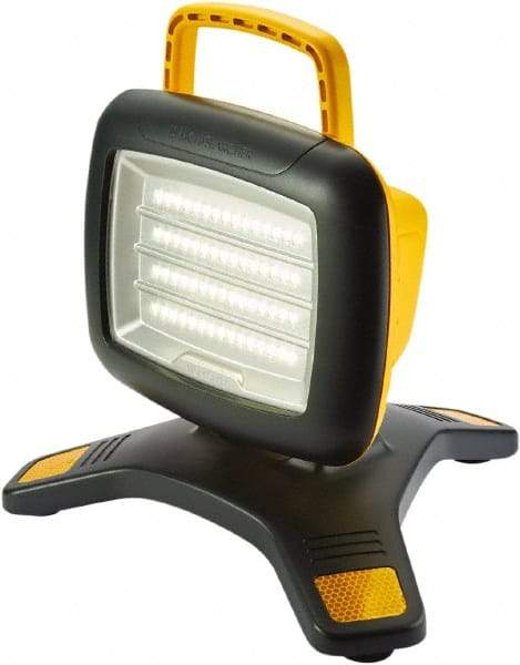Probuilt Lighting - 120 Volt, 30 Watt, Cordless, LED Portable Handheld Work Light - 1 Head, 1,000 Lumens, ABS, 11" Long x 14" Wide x 12" High - Industrial Tool & Supply