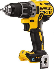 DeWALT - 20 Volt 1/2" Chuck Pistol Grip Handle Cordless Drill - 0-2000 RPM, Keyless Chuck, Reversible, Lithium-Ion Batteries Not Included - Industrial Tool & Supply