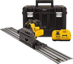 DeWALT - 60 Volt, 6-1/2" Blade, Cordless Circular Saw - 4,000 RPM, 1 Lithium-Ion Battery Included - Industrial Tool & Supply