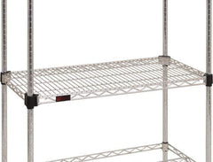 Eagle MHC - 36" Wide, 1-1/8 High, Open Shelving Accessory/Component - Zinc, Zinc Finish, 24" Deep, Use with Eagle MHC Shelving - Industrial Tool & Supply