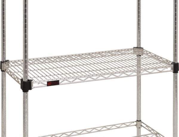 Eagle MHC - 48" Wide, 1-1/8 High, Open Shelving Accessory/Component - Stainless Steel, Stainless Steel Finish, 21" Deep, Use with Eagle MHC Shelving - Industrial Tool & Supply