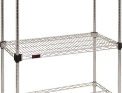 Eagle MHC - 36" Wide, 1-1/8 High, Open Shelving Accessory/Component - Zinc, Zinc Finish, 21" Deep, Use with Eagle MHC Shelving - Industrial Tool & Supply
