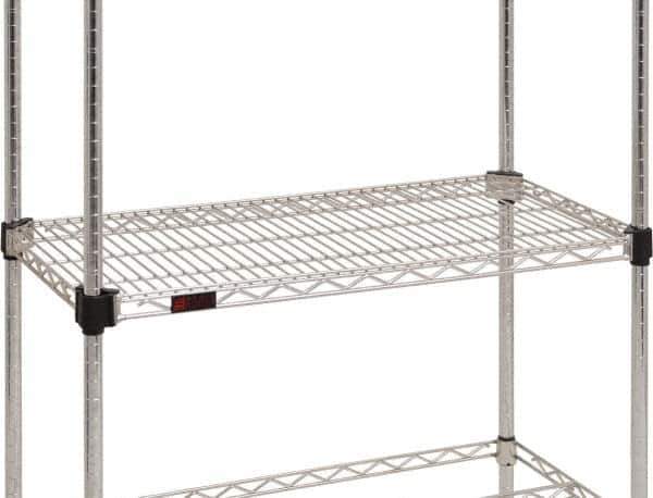 Eagle MHC - 24" Wide, 1-1/8 High, Open Shelving Accessory/Component - Zinc, Zinc Finish, 21" Deep, Use with Eagle MHC Shelving - Industrial Tool & Supply