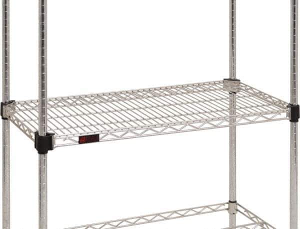 Eagle MHC - 24" Wide, 1-1/8 High, Open Shelving Accessory/Component - Stainless Steel, Stainless Steel Finish, 14" Deep, Use with Eagle MHC Shelving - Industrial Tool & Supply