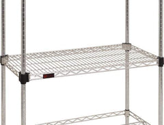 Eagle MHC - 24" Wide, 1-1/8 High, Open Shelving Accessory/Component - Stainless Steel, Stainless Steel Finish, 14" Deep, Use with Eagle MHC Shelving - Industrial Tool & Supply