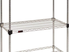 Eagle MHC - 60" Wide, 1-1/8 High, Open Shelving Accessory/Component - Zinc, Zinc Finish, 24" Deep, Use with Eagle MHC Shelving - Industrial Tool & Supply