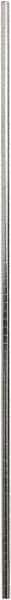 Eagle MHC - 1" Wide, 63 High, Open Shelving Accessory/Component - Stainless Steel, Stainless Steel Finish, 1" Deep, Use with Eagle MHC Shelving - Industrial Tool & Supply
