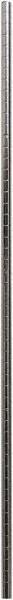 Eagle MHC - 1" Wide, 54 High, Open Shelving Accessory/Component - Stainless Steel, Stainless Steel Finish, 1" Deep, Use with Eagle MHC Shelving - Industrial Tool & Supply