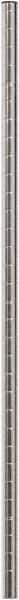 Eagle MHC - 1" Wide, 33 High, Open Shelving Accessory/Component - Stainless Steel, Stainless Steel Finish, 1" Deep, Use with Eagle MHC Shelving - Industrial Tool & Supply
