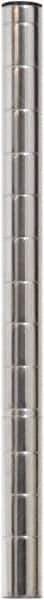Eagle MHC - 1" Wide, 14 High, Open Shelving Accessory/Component - Stainless Steel, Stainless Steel Finish, 1" Deep, Use with Eagle MHC Shelving - Industrial Tool & Supply