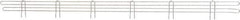 Eagle MHC - 72" Wide, 4 High, Open Shelving Accessory/Component - Steel Chrome Plated, Chrome Finish, 1/4" Deep, Use with Eagle MHC Shelving - Industrial Tool & Supply