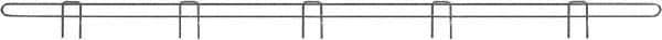 Eagle MHC - 60" Wide, 1 High, Open Shelving Accessory/Component - Steel with Epoxy Coating, 1/4" Deep, Use with Eagle MHC Shelving - Industrial Tool & Supply
