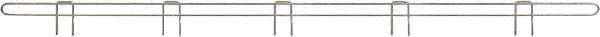 Eagle MHC - 60" Wide, 1 High, Open Shelving Accessory/Component - Steel Chrome Plated, Chrome Finish, 1/4" Deep, Use with Eagle MHC Shelving - Industrial Tool & Supply