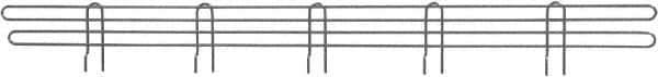 Eagle MHC - 54" Wide, 4 High, Open Shelving Accessory/Component - Steel with Epoxy Coating, 1/4" Deep, Use with Eagle MHC Shelving - Industrial Tool & Supply