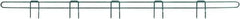 Eagle MHC - 54" Wide, 1 High, Open Shelving Accessory/Component - Steel with Epoxy Coating, 1/4" Deep, Use with Eagle MHC Shelving - Industrial Tool & Supply