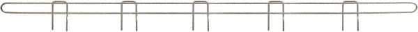Eagle MHC - 48" Wide, 1 High, Open Shelving Accessory/Component - Steel with Epoxy Coating, Stainless Steel Finish, 1/4" Deep, Use with Eagle MHC Shelving - Industrial Tool & Supply
