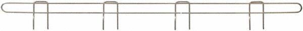 Eagle MHC - 36" Wide, 1 High, Open Shelving Accessory/Component - Steel Chrome Plated, Chrome Finish, 1/4" Deep, Use with Eagle MHC Shelving - Industrial Tool & Supply