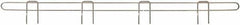 Eagle MHC - 36" Wide, 1 High, Open Shelving Accessory/Component - Steel Chrome Plated, Chrome Finish, 1/4" Deep, Use with Eagle MHC Shelving - Industrial Tool & Supply