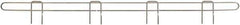 Eagle MHC - 30" Wide, 1 High, Open Shelving Accessory/Component - Stainless Steel, Stainless Steel Finish, 1/4" Deep, Use with Eagle MHC Shelving - Industrial Tool & Supply