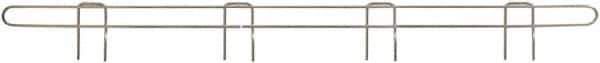 Eagle MHC - 30" Wide, 1 High, Open Shelving Accessory/Component - Steel Chrome Plated, Chrome Finish, 1/4" Deep, Use with Eagle MHC Shelving - Industrial Tool & Supply