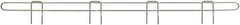 Eagle MHC - 30" Wide, 1 High, Open Shelving Accessory/Component - Steel Chrome Plated, Chrome Finish, 1/4" Deep, Use with Eagle MHC Shelving - Industrial Tool & Supply