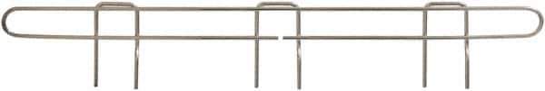 Eagle MHC - 24" Wide, 1 High, Open Shelving Accessory/Component - Steel Chrome Plated, Chrome Finish, 1/4" Deep, Use with Eagle MHC Shelving - Industrial Tool & Supply