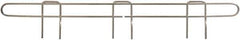 Eagle MHC - 24" Wide, 1 High, Open Shelving Accessory/Component - Steel Chrome Plated, Chrome Finish, 1/4" Deep, Use with Eagle MHC Shelving - Industrial Tool & Supply
