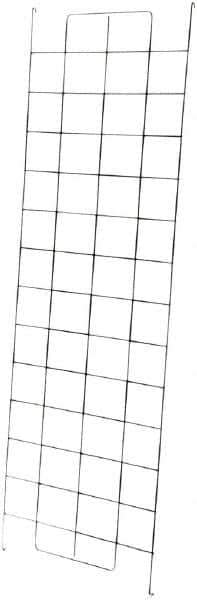 Eagle MHC - 18" Wide, 54 High, Open Shelving Accessory/Component - Steel Chrome Plated, Chrome Finish, 1/4" Deep, Use with Eagle MHC Shelving - Industrial Tool & Supply