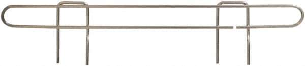 Eagle MHC - 14" Wide, 1 High, Open Shelving Accessory/Component - Steel Chrome Plated, Chrome Finish, 1/4" Deep, Use with Eagle MHC Shelving - Industrial Tool & Supply