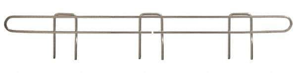 Eagle MHC - 21" Wide, 1 High, Open Shelving Accessory/Component - Steel Chrome Plated, Chrome Finish, 1/4" Deep, Use with Eagle MHC Shelving - Industrial Tool & Supply