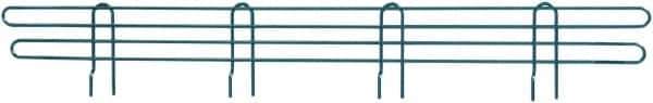 Eagle MHC - 42" Wide, 1 High, Open Shelving Accessory/Component - Steel Chrome Plated, Chrome Finish, 1/4" Deep, Use with Eagle MHC Shelving - Industrial Tool & Supply