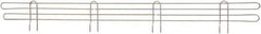 Eagle MHC - 42" Wide, 4 High, Open Shelving Accessory/Component - Steel Chrome Plated, Chrome Finish, 1/4" Deep, Use with Eagle MHC Shelving - Industrial Tool & Supply