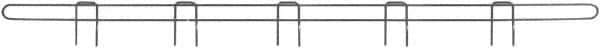 Eagle MHC - 48" Wide, 1 High, Open Shelving Accessory/Component - Steel with Epoxy Coating, 1/4" Deep, Use with Eagle MHC Shelving - Industrial Tool & Supply