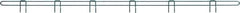 Eagle MHC - 72" Wide, 1 High, Open Shelving Accessory/Component - Steel with Epoxy Coating, 1/4" Deep, Use with Eagle MHC Shelving - Industrial Tool & Supply