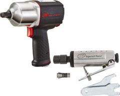 Ingersoll-Rand - 1/2" Drive, 11,000 RPM, 780 Ft/Lb Torque Impact Wrench - Pistol Grip Handle, 1,250 IPM, 5.8 CFM, 90 psi, 1/4" NPTF Inlet - Industrial Tool & Supply